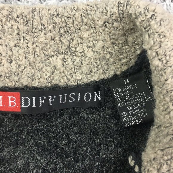 IB Diffusion Wool Cardigan sweater Womens Medium - Picture 7 of 7